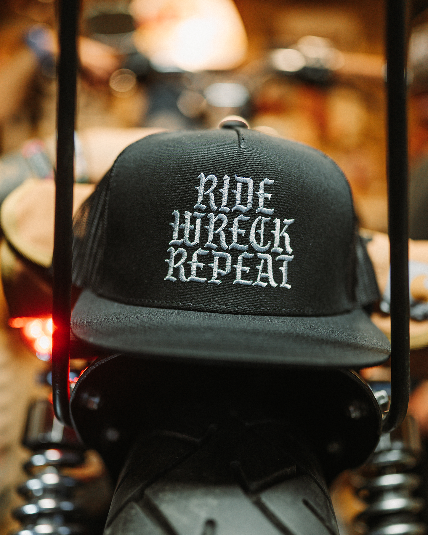 Ride Wreck Repeat - Trucker Cap