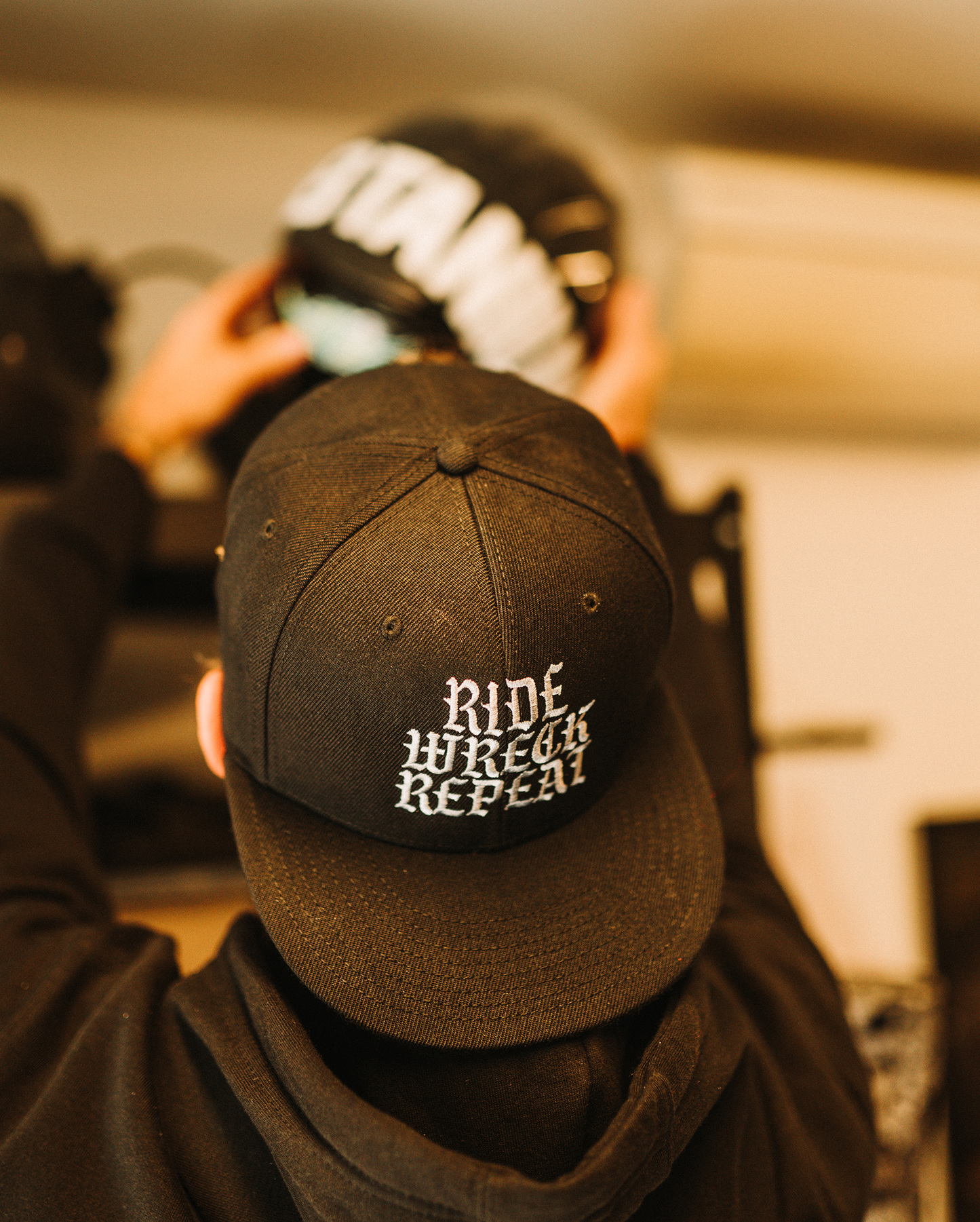 Ride Wreck Repeat - Snapback Hat