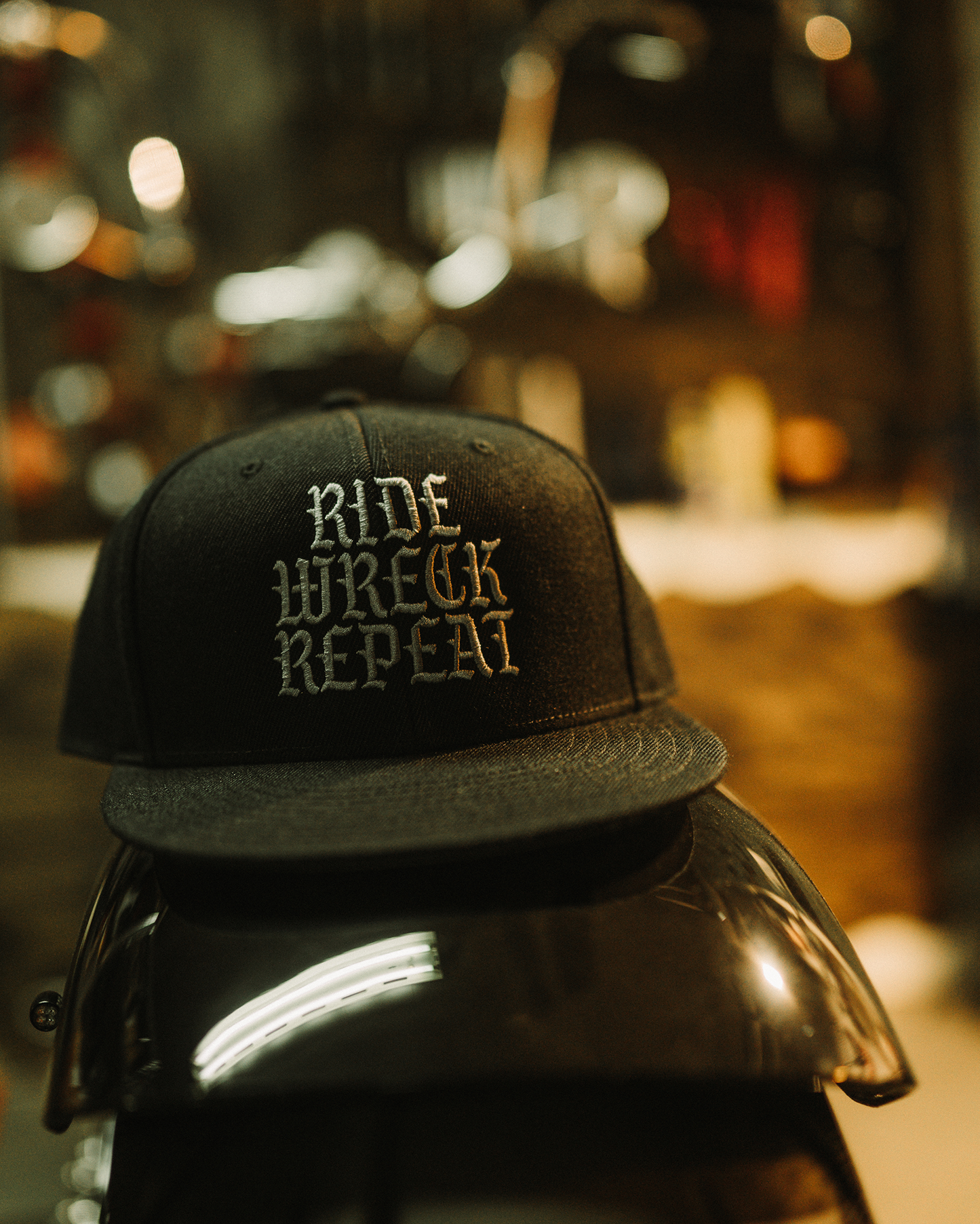 Ride Wreck Repeat - Snapback Hat