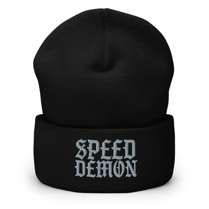 Speed Demon - Cuffed Beanie