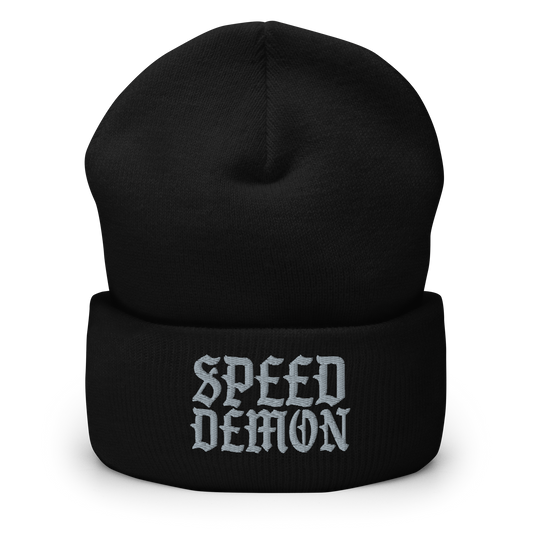 Speed Demon - Cuffed Beanie