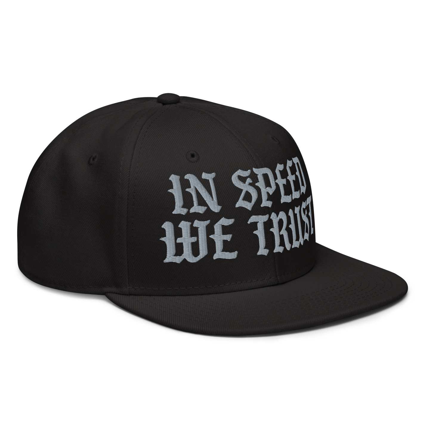 In Speed We Trust - Snapback Hat