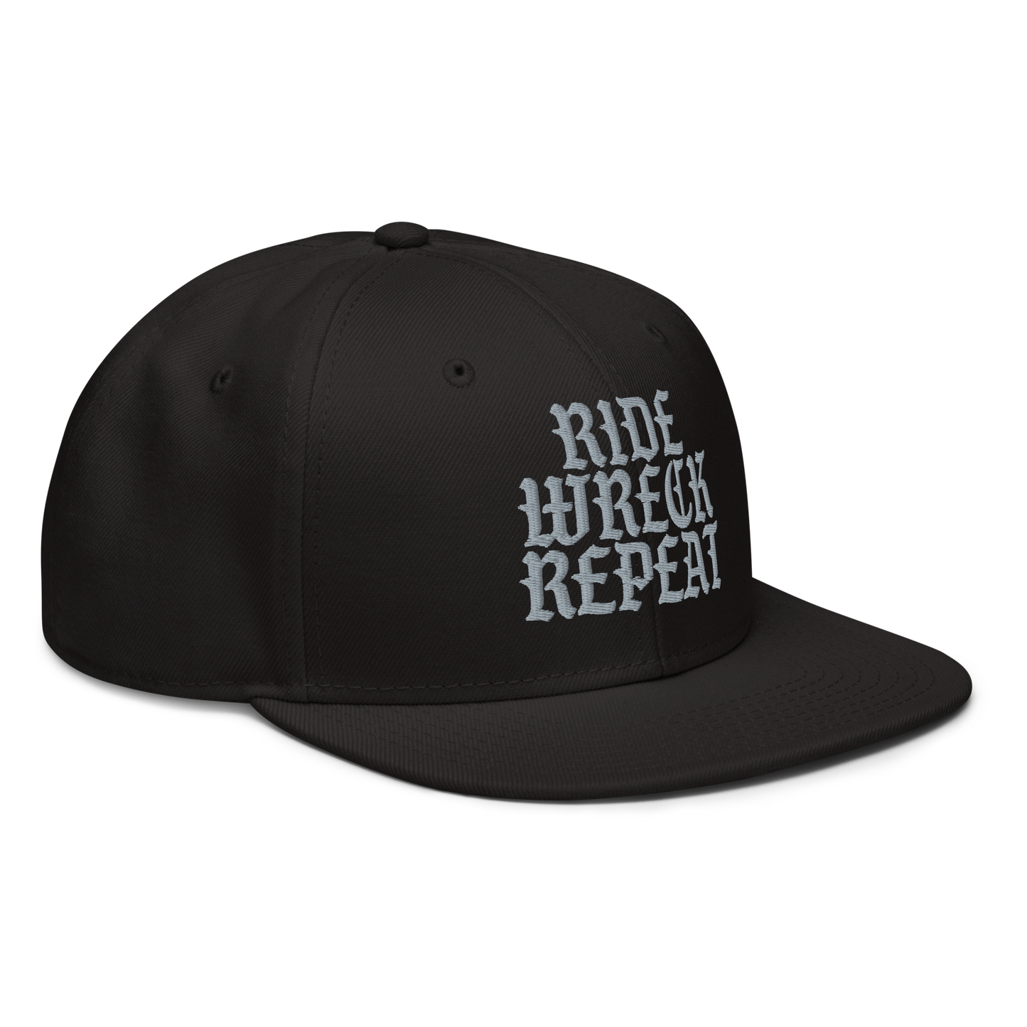 Ride Wreck Repeat - Snapback Hat