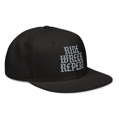 Ride Wreck Repeat - Snapback Hat