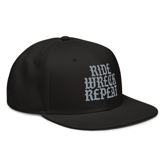 Ride Wreck Repeat - Snapback Hat