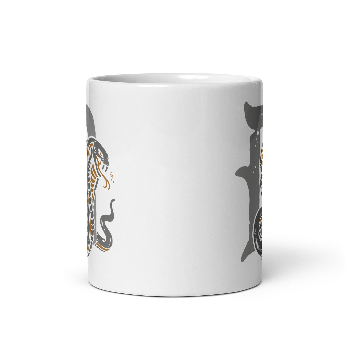 Killer Cobra - White glossy mug