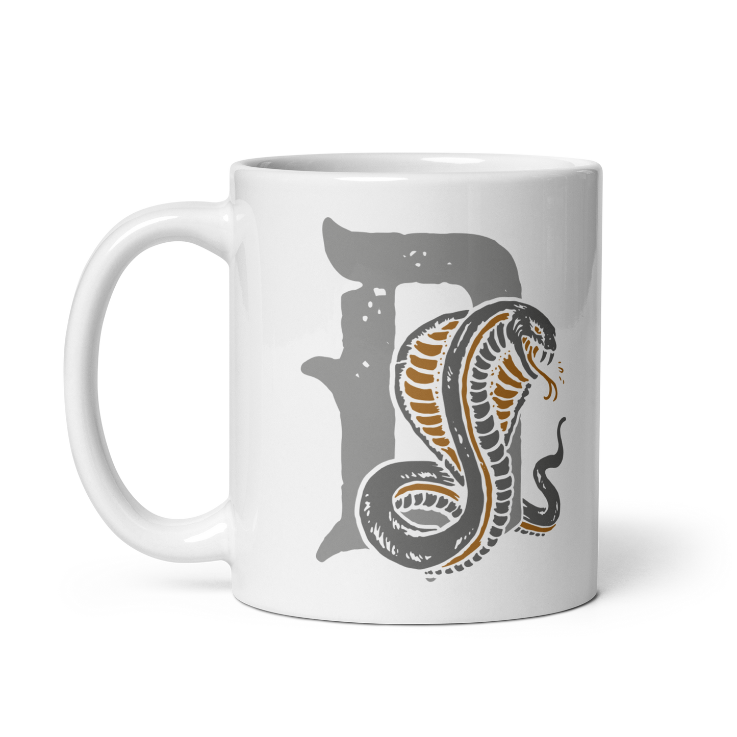 Killer Cobra - White glossy mug