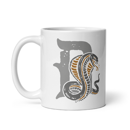 Killer Cobra - White glossy mug