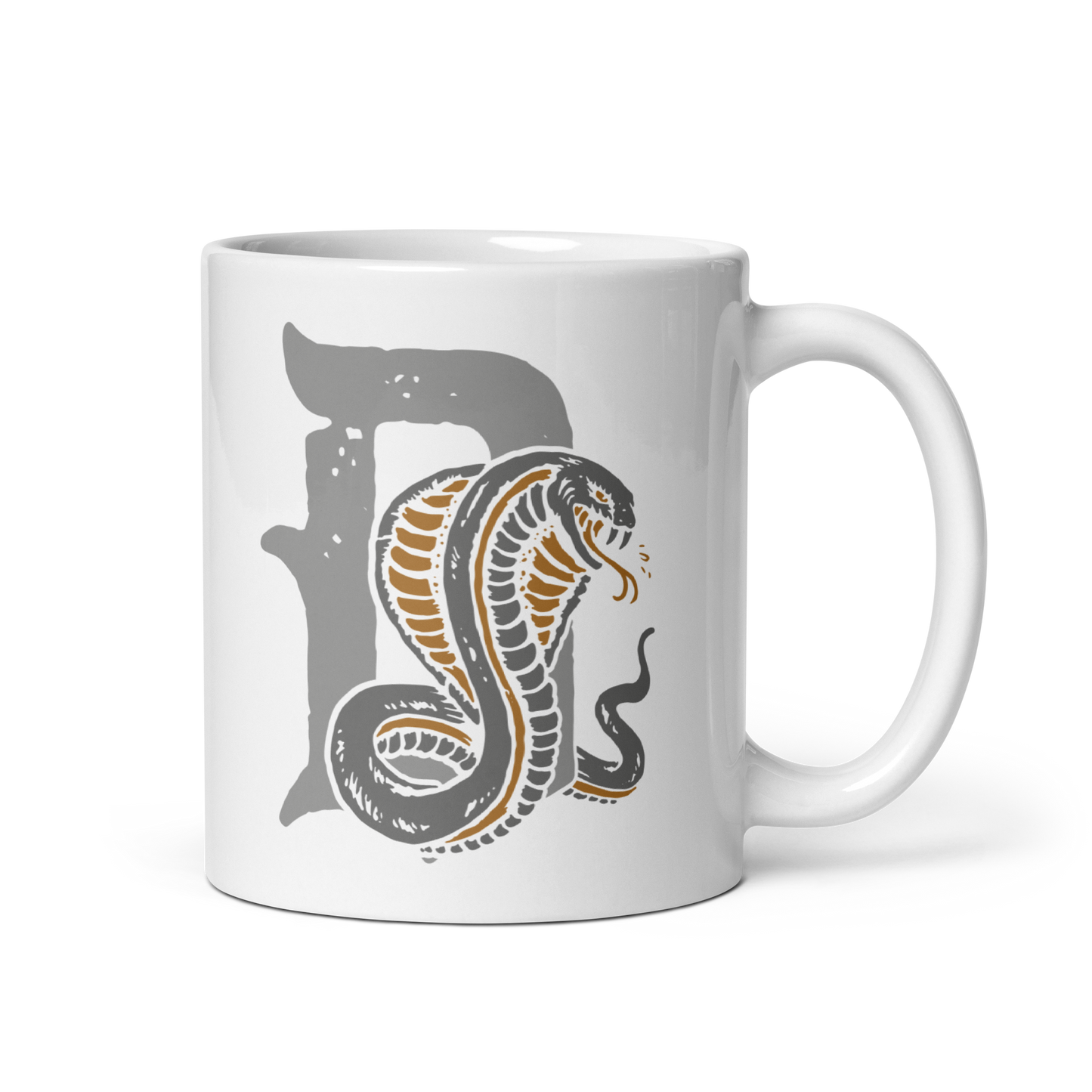 Killer Cobra - White glossy mug